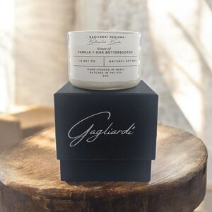 Gagliardi Designs | Butterscotch Bourbon Mini Candle